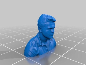 busto mim a arte 3d print model - Mito3D