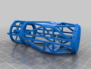 hale teleskobu çerçeve - tek parça 3d print model - Mito3D