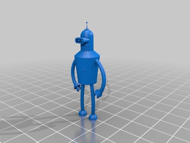 bender futurama yaratıklar 3D print model - Mito3D