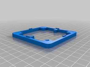 electrical frame lightswitch replacement parts 3d print model - Mito3D