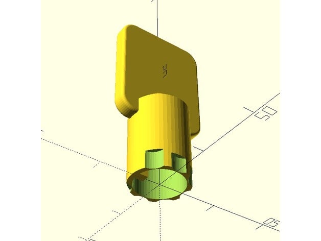 con chiave tubolare personalizzabile strumenti chicago ace 3D print model - Mito3D