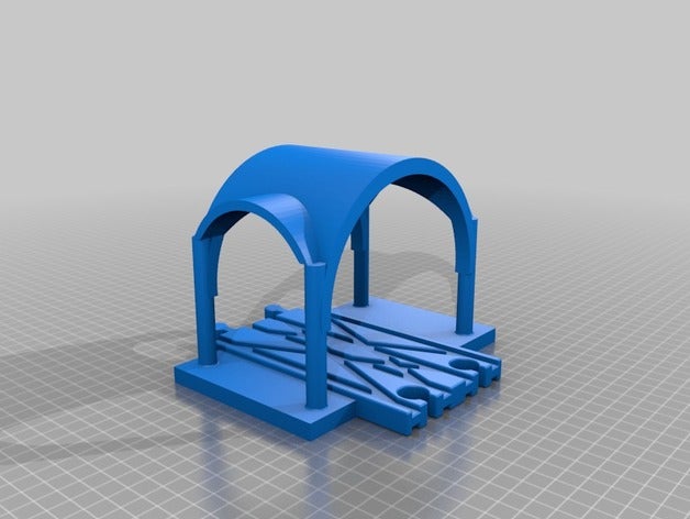 train station brio ikea thomas series toys & games track 3D print model - Mito3D