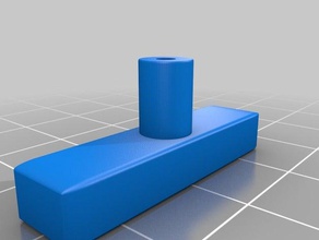 shaving cream button v2 3d printing diy replacement part 3d print model - Mito3D