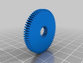 tevo titan extruder gear 3d printer parts tarantula 3d print model - Mito3D