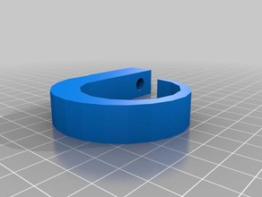 fiesta cup hooks organization hook wall 3d print model - Mito3D