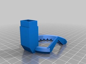 anet a6 hex fan duct 3d printer parts 3d print model - Mito3D