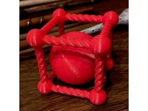 ball twisted box toys & games 3d print model - Mito3D