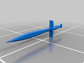 hobbit espada sting traje o 3d print model - Mito3D