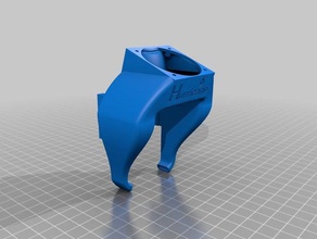 uragano amb fang +ezabl Stampante 3d accessori 3d print model - Mito3D