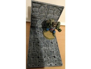 tunnels doom tiles games dungeon dungeons dragons 3d print model - Mito3D