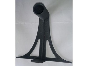 broom stick spool holder 3d printer accessories 3d print model - Mito3D