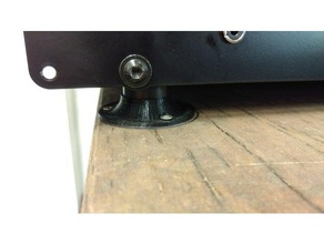 foot holder stepcraft cnc parts pommes 3d print model - Mito3D