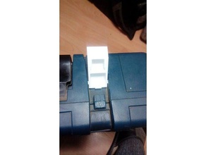 bosch gsb 18 ve-2 li carrying case latch parts 3d print model - Mito3D