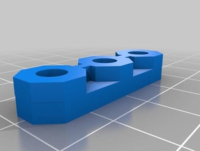 vex bearing block robotics 3d print model - Mito3D