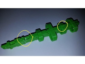 spine dragchain - improvements 3d printer accessories cable chain guide drag 3d print model - Mito3D