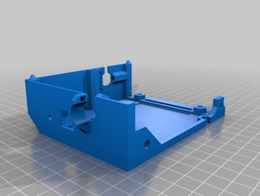 remix mini-rambo case prusa mk2 3d printer parts rambo-min 3d print model - Mito3D