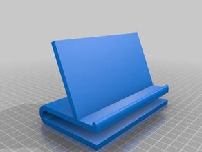 iphone 5 stand 3d printing phone 3d print model - Mito3D