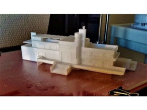 villa cavrois buildings & structures 3d print model - Mito3D