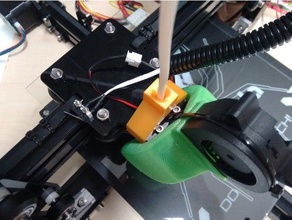 bowden tube support clamp tevo tarantula 3d printer accessories 3d print model - Mito3D