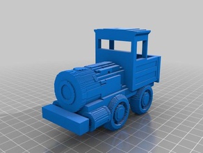 gavin rauh du train 3d slash 3d print model - Mito3D