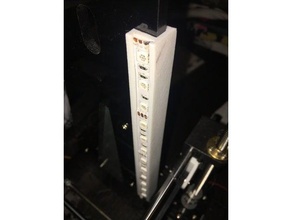 led strip holder tronxy x8 3d printer accessories 3d print model - Mito3D
