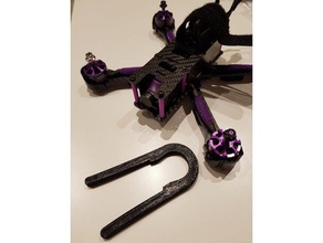 pince maintien serrage d'h lice dökün r c araçlar drone kelepçe drones yarış gerçek 3d print model - Mito3D