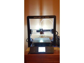 anycubic i3 mega impreso eje x de cadena cable Las impresoras 3d 3d print model - Mito3D