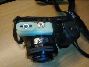 sony a6000 caméra améliorée de l'étui la 3d print model - Mito3D