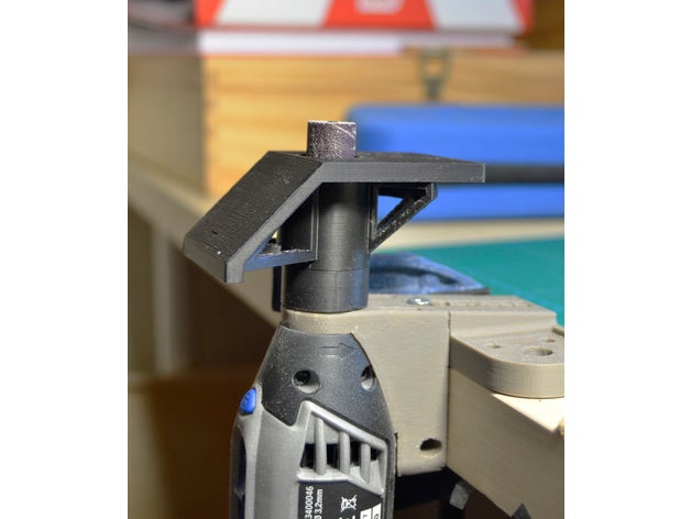 dremel vertical guide machine tools accessories attachment grinding 3D print model - Mito3D