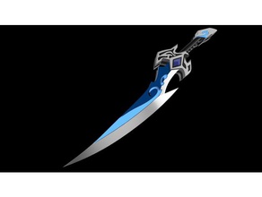 summoners war assassin blade costume com2us dagger summoenrswar 3d print model - Mito3D