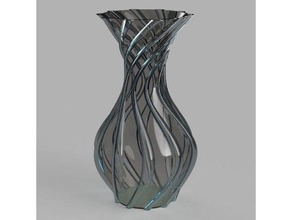 spiral vase vasemode 1mm Dicke hobby Kunst single perimeter einzelne Wand Spirale vase-Modus 3d print model - Mito3D