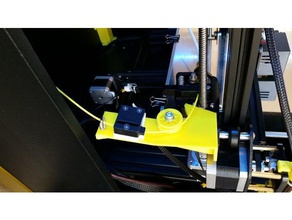 cr10s filament sensor mounting plate 3d printer parts 3d print model - Mito3D
