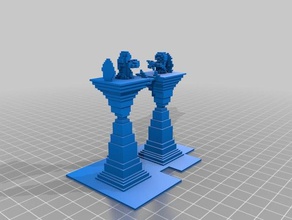 wizard battel 3d printing 3d print model - Mito3D
