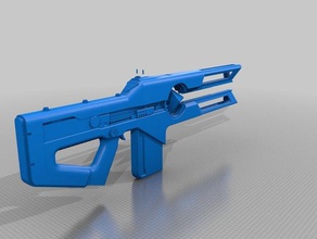 prometheus lens toys & games cosplay destiny 2 trace rifle 3d print model - Mito3D