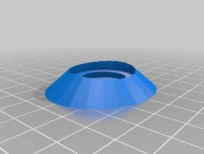 cone tee de golfe A impressão 3d 3d print model - Mito3D