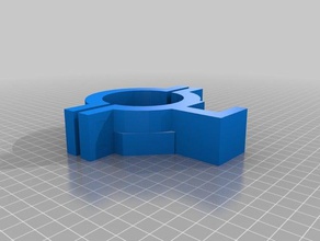 cim-horizontal mount Teile 3d print model - Mito3D