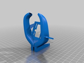 remix radial fan fang 3d printer parts 3d print model - Mito3D