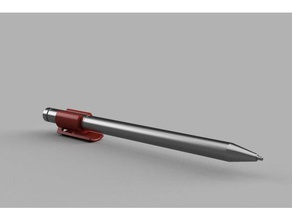 stylus pocket caneta clipe computador acessórios de 3d print model - Mito3D