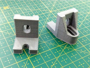 adjustable bed bracket 15 mm hypercube evolution 3d printer parts hevo 3d print model - Mito3D