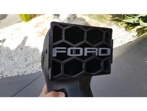 safari armax tuba calandre ford de l'automobile grille 3d print model - Mito3D