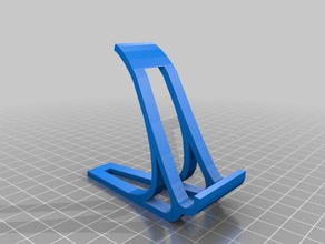 phone stand v2 mobile 3d print model - Mito3D