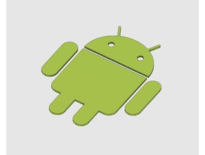 android wall logo decor android wall