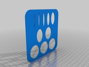 ellipse Perspektive-guide Kunst-tools 3d print model - Mito3D