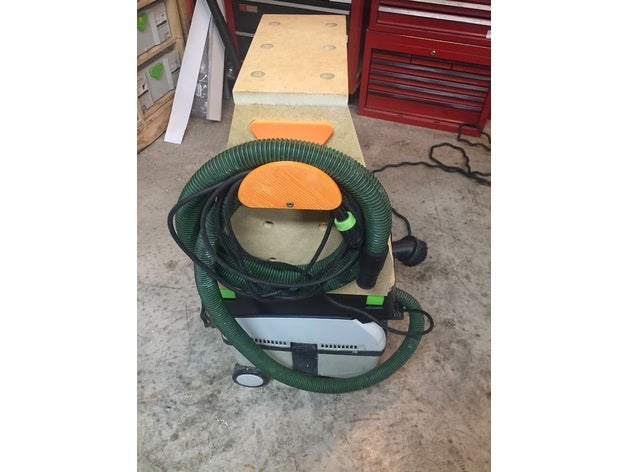 vacuum hose holder tool holders & boxes dust festool shop vac 3D print model - Mito3D