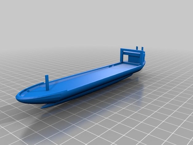 navio petroleiro A impressão 3d 3D print model - Mito3D