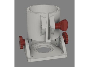 support afleureuse inclinable machine tools 3d print model - Mito3D