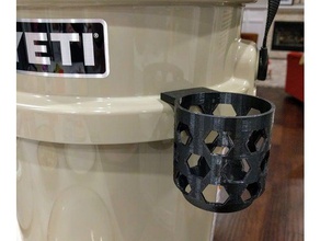 yeti equipamiento cubo se puede titular - diseño La impresión en 3d 3d print model - Mito3D
