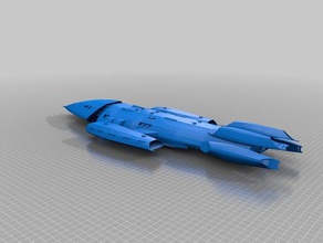 battlestar valkyrie oyuncak & oyun aksesuarları galactica 3d print model - Mito3D