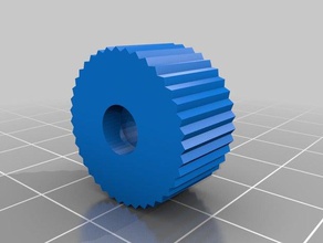 vite a testa zigrinata brugola dado zigrinato - tuerca moleteada automotive 3d print model - Mito3D