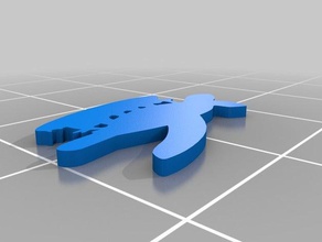 discworld - gran a'tuin props bookmark 3d print model - Mito3D